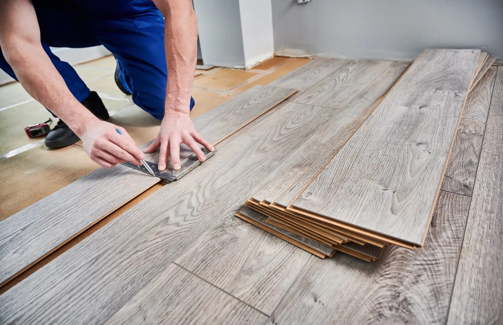 Laminat Verlegung